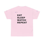 World Cup 2026 Energy Soccer Tee — "EAT SLEEP WATCH REPEAT" Fans Inspired.