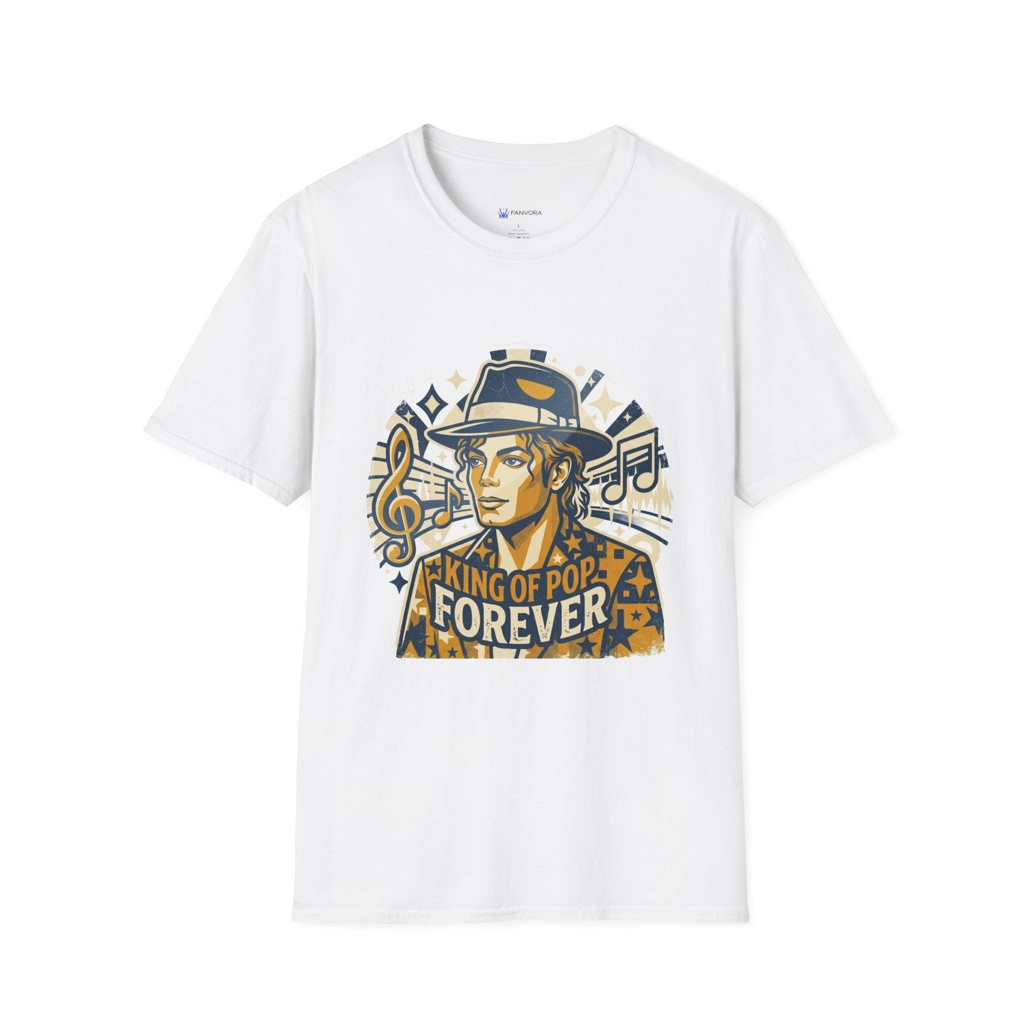 King of Pop Forever T-Shirt — MJ Legacy Graphic Tee.