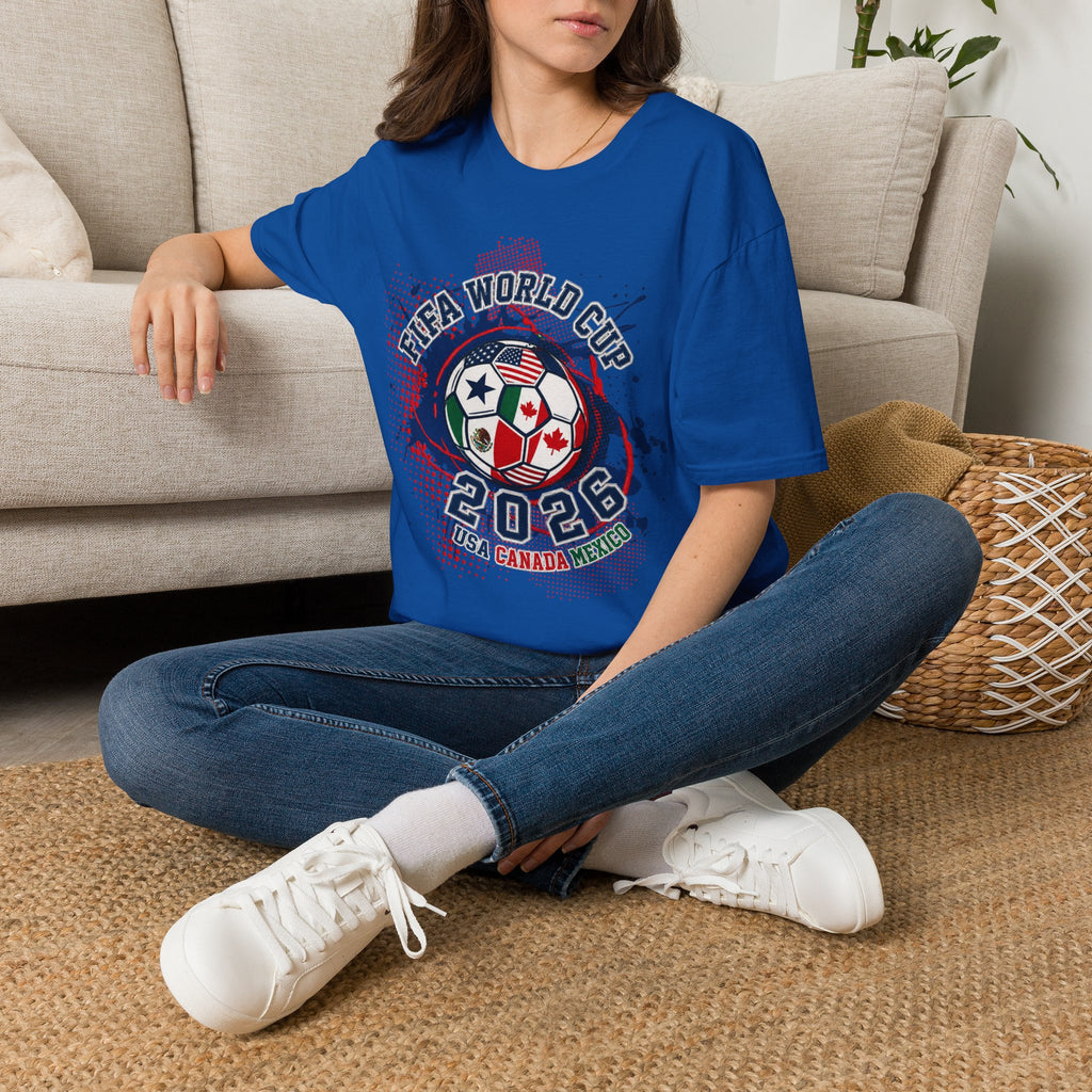 Soccer cup 2026 Tee — USA Canada Mexico Championship Design