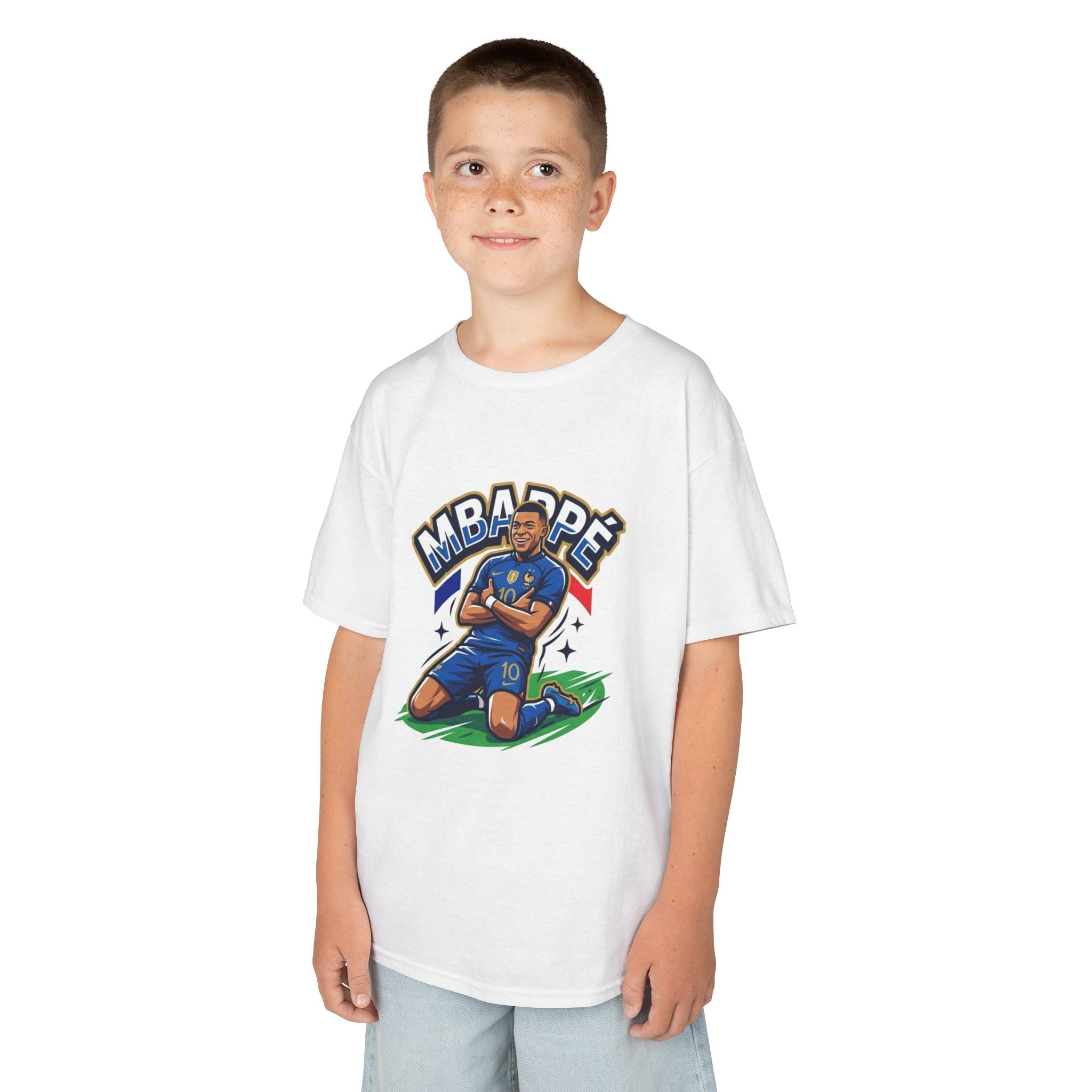 Kids Soccer World Cup Tee — 'World Cup 2026 Energy' France #10 Rising Star Footballer Fan Must Wear