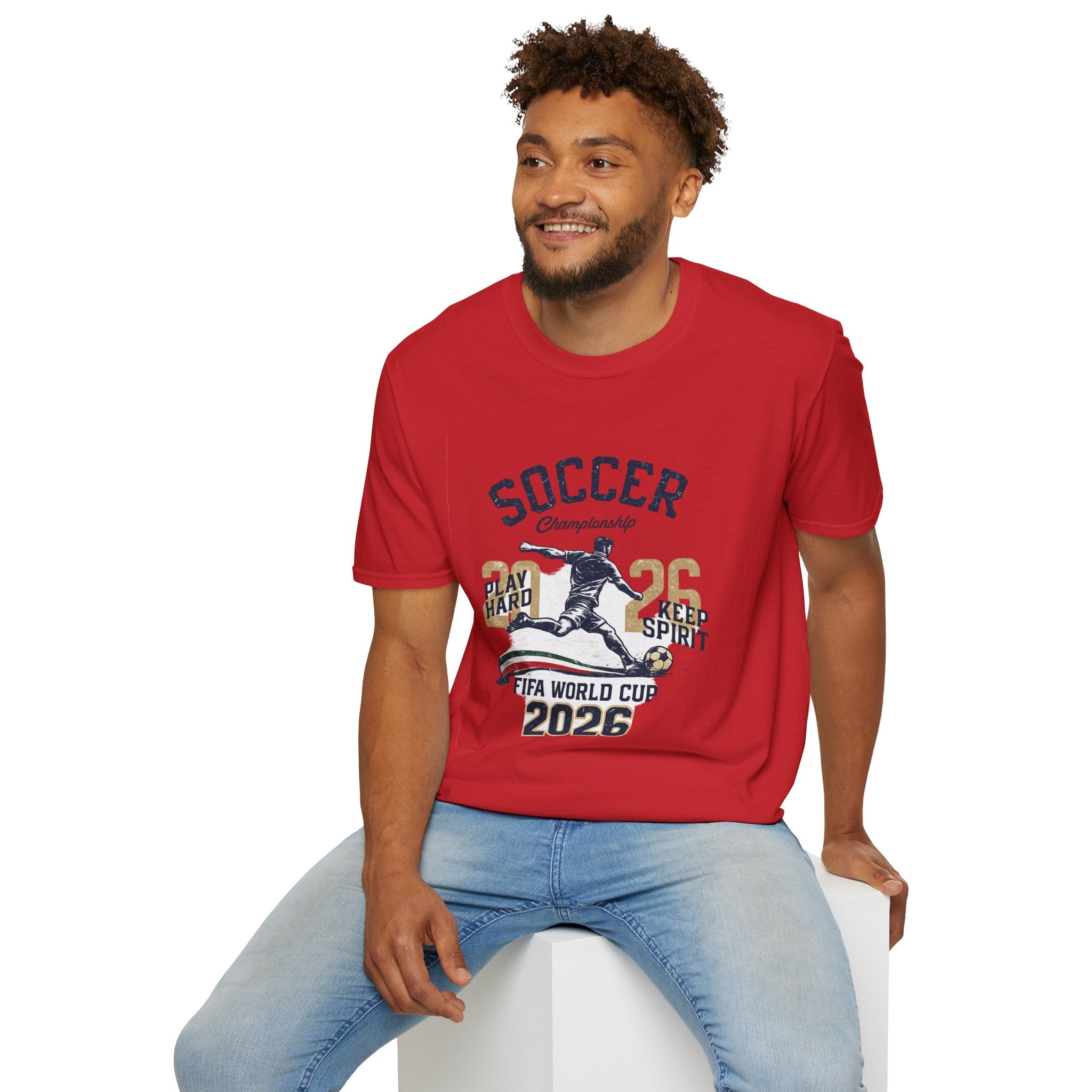 Soccer Championship 2026 T-Shirt —  Play Hard Soccer Tee