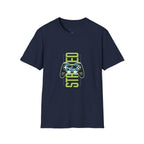 Retro Game Controller T-Shirt — 'STED' Vertical Gamer Graphic Tee