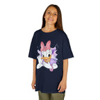 Kids Tee — Cute Daisy Duck Watercolor Graphic