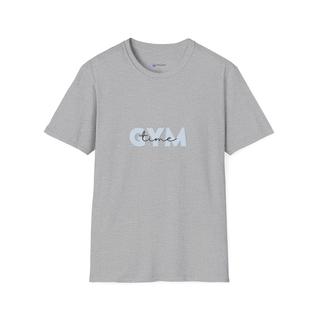 Gym Time T-Shirt — Minimalist Fitness Tee for Workout & Casual Wear