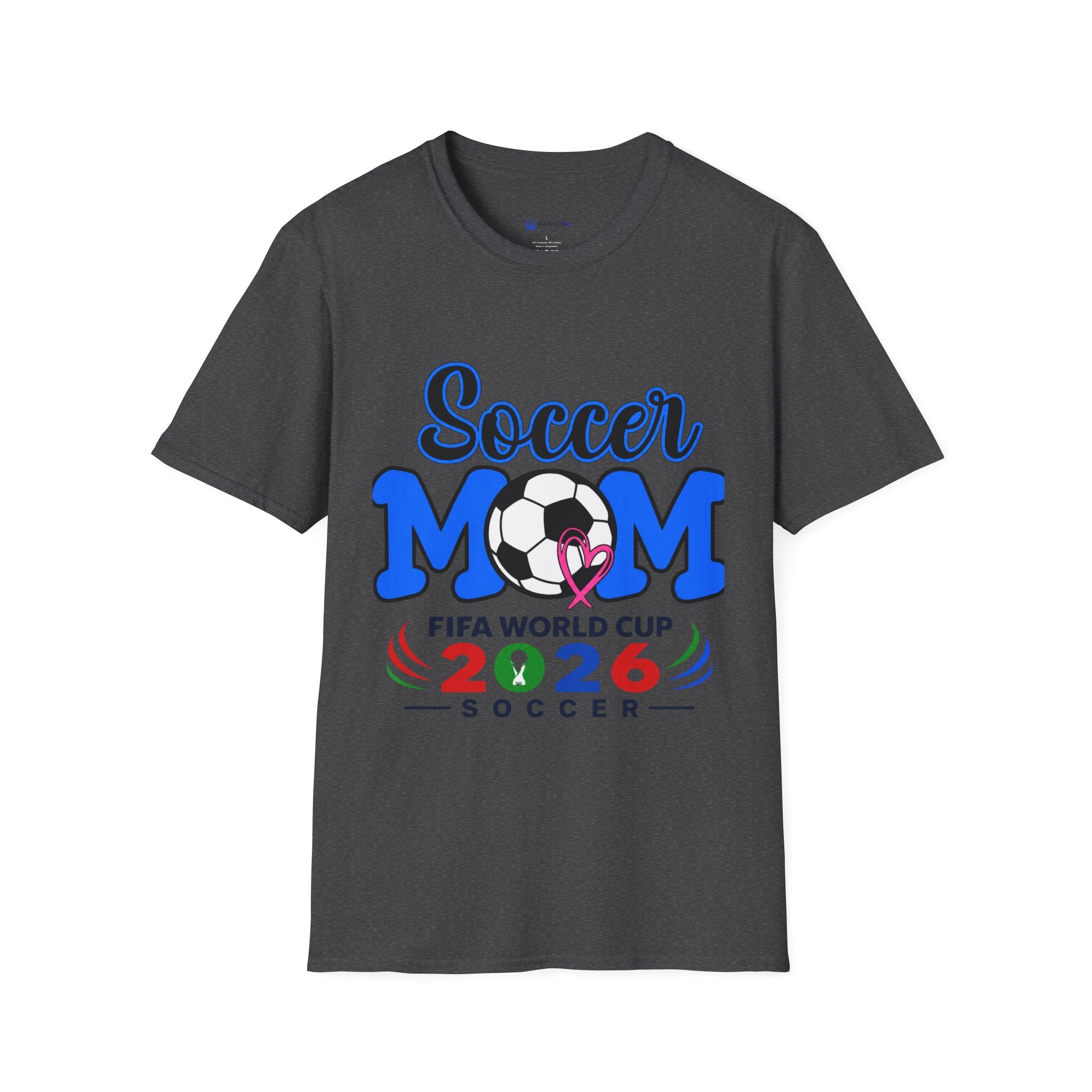 Soccer Mom T-Shirt — soccer Cup 2026 Support Tee