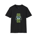 Retro Game Controller T-Shirt — 'STED' Vertical Gamer Graphic Tee