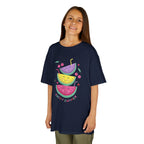 Kids T-Shirt — Cute Stacked Watermelon Illustration with "Sweet Things" Text