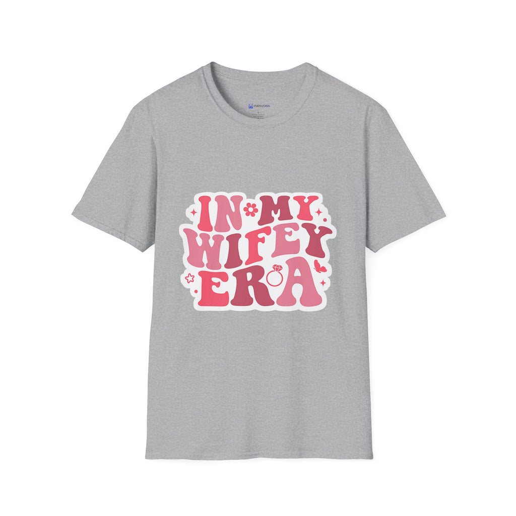 Wifey Era T-Shirt — 'In My Wifey Era' Retro Floral Graphic Tee