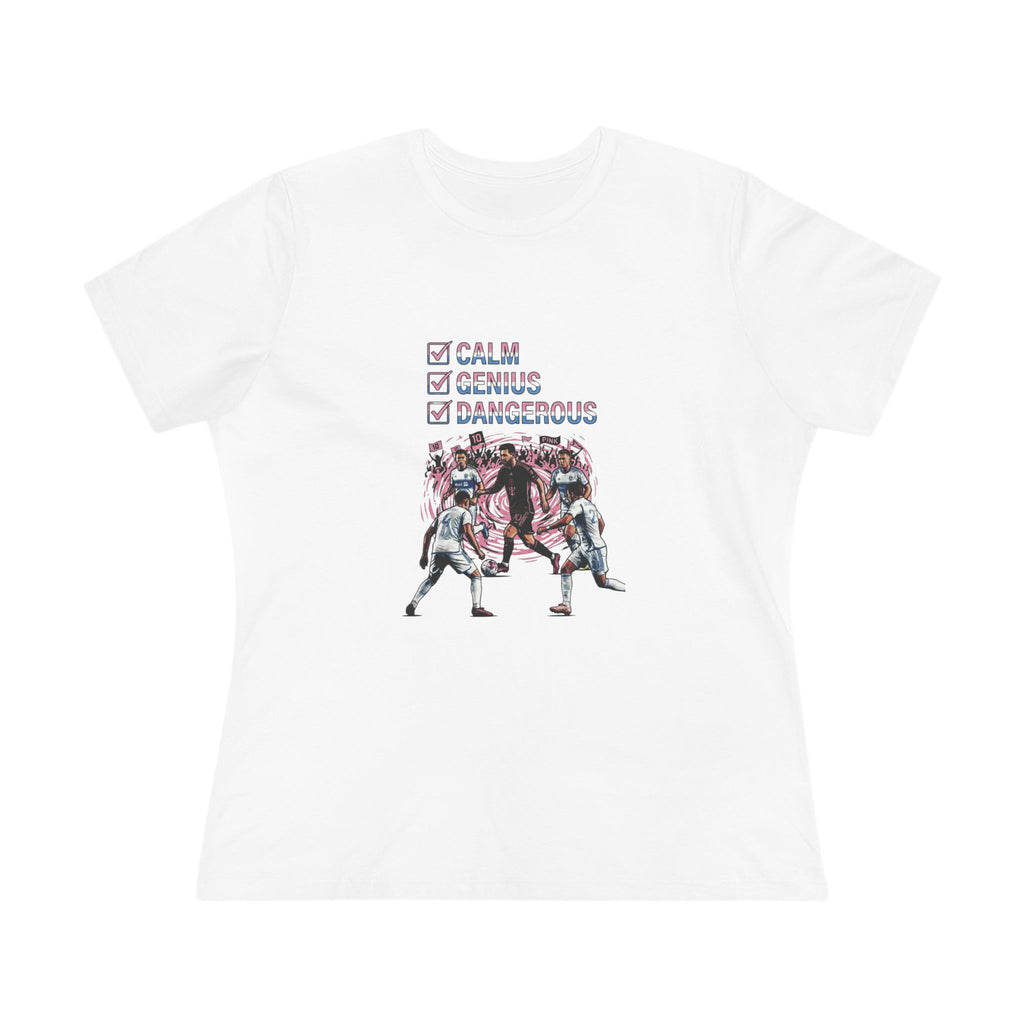 Argentina #10 GOAT Footballer T-Shirt - Women's Cotton Tee - WorldCup 2026 Fan Version