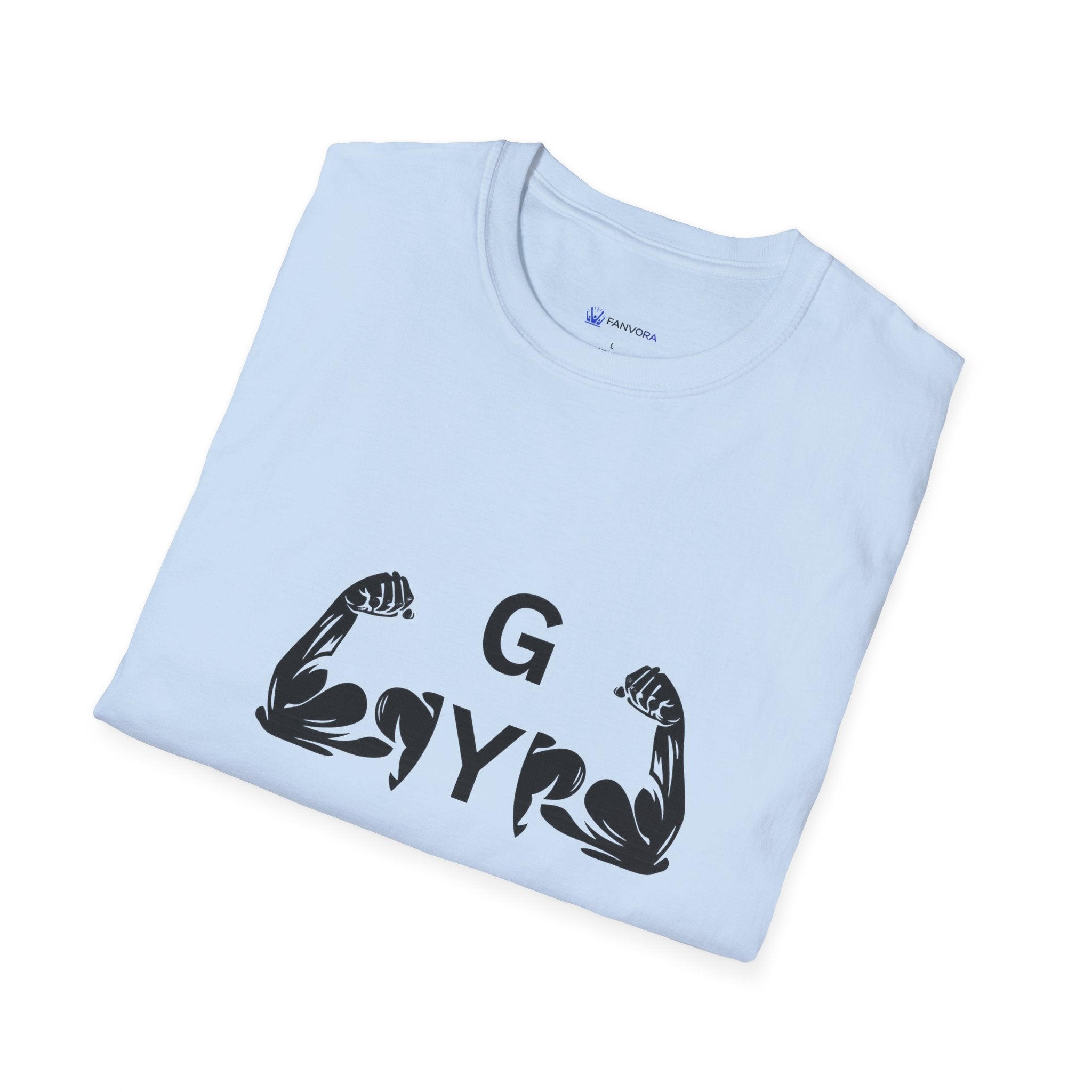 Gym Gyrl Muscle Graphic T‑Shirt