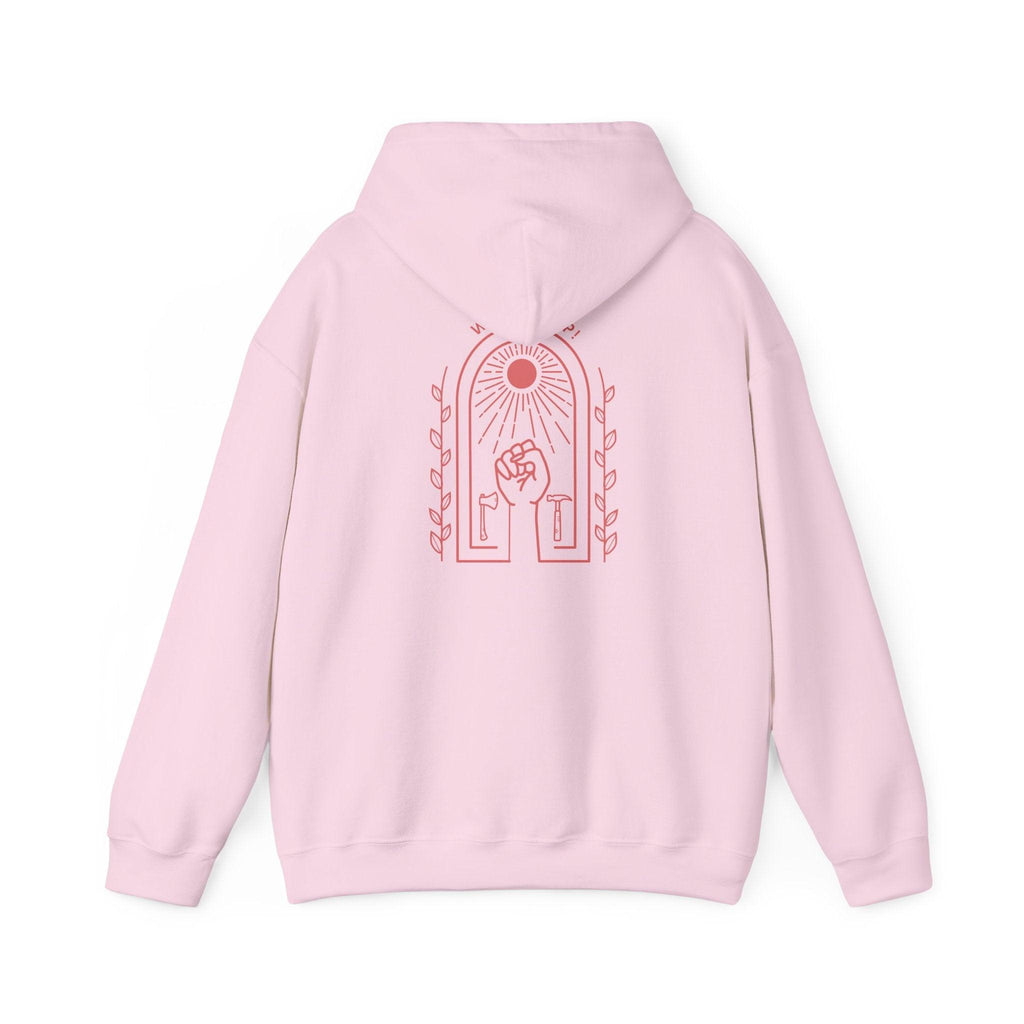 Go Girl Go Hoodie — Feminist Empowerment Graphic Hoodie.