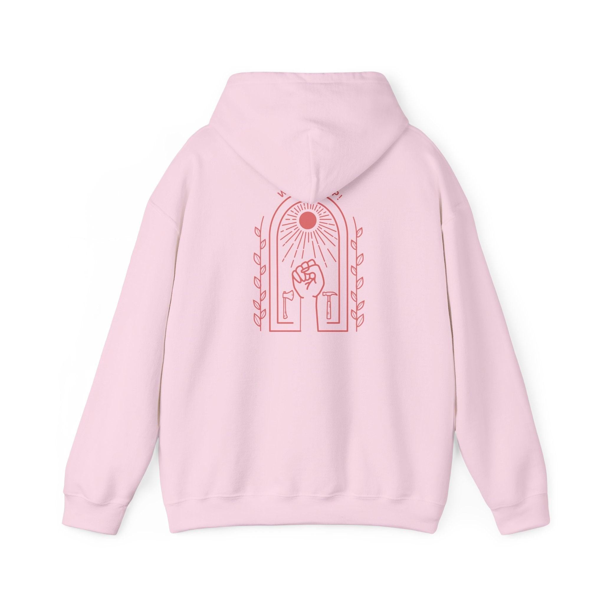 Go Girl Go Hoodie — Feminist Empowerment Graphic Hoodie.