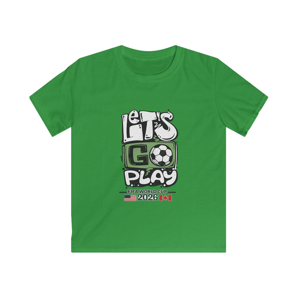 Kids Tee - "Let's Go Play" Soccer 2026 Shirt