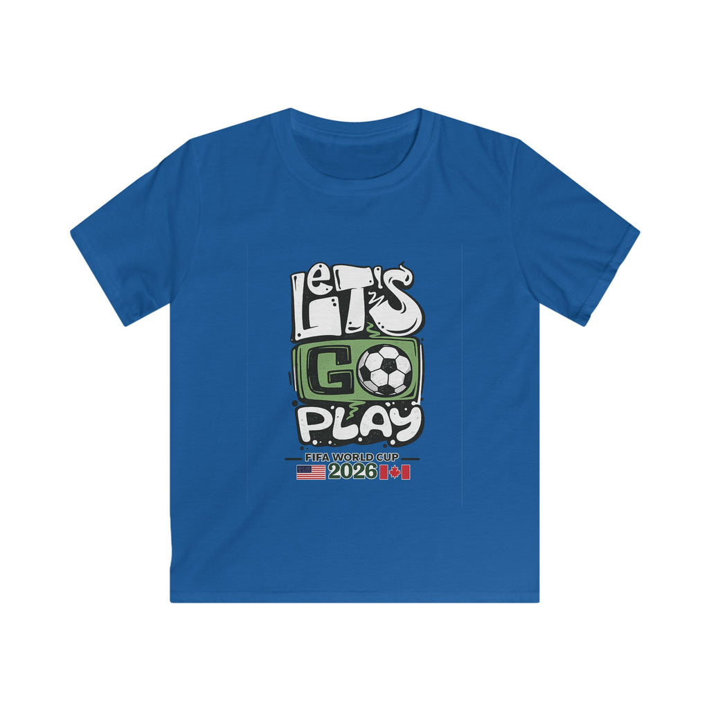 Kids Tee - "Let's Go Play" Soccer 2026 Shirt
