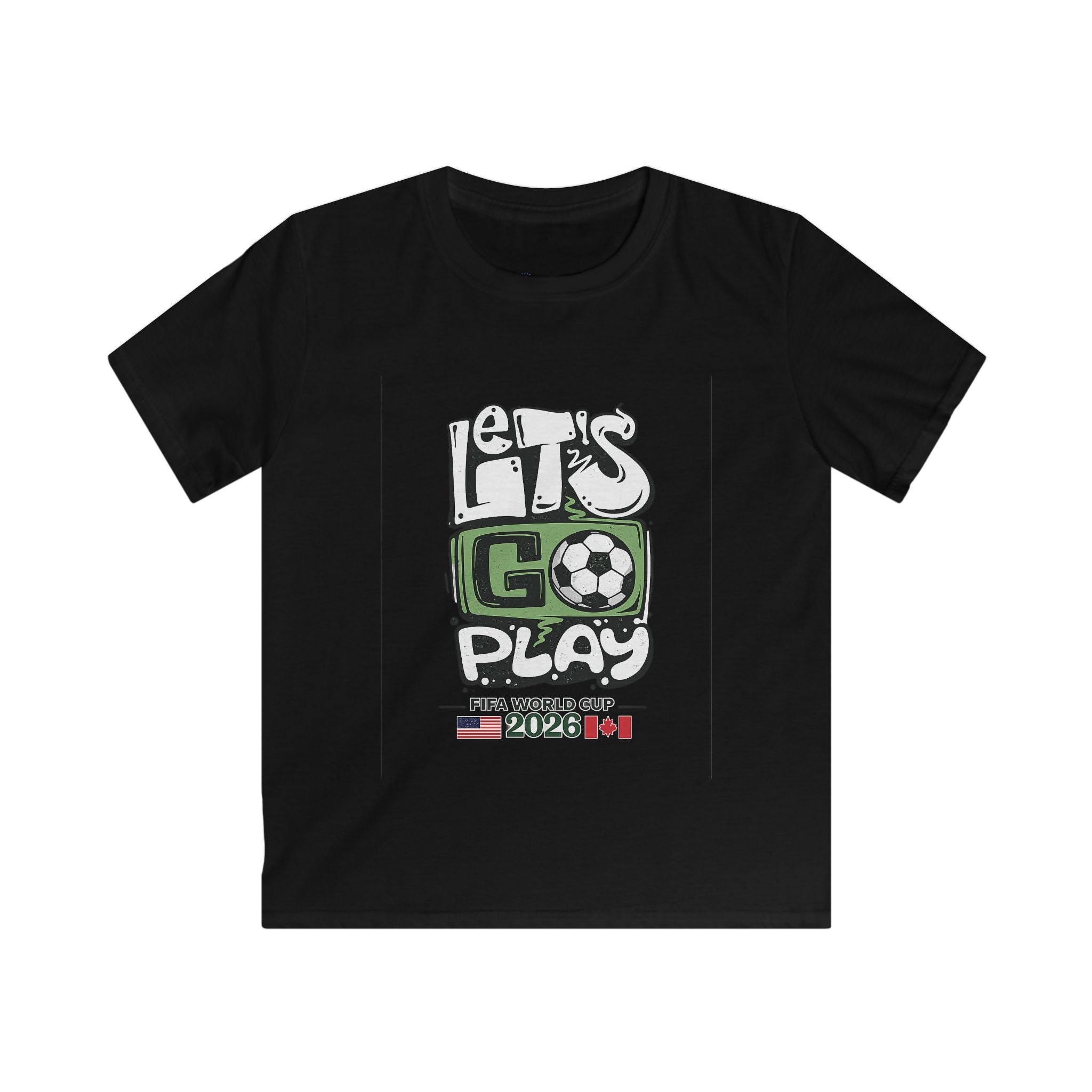 Kids Tee - "Let's Go Play" Soccer 2026 Shirt