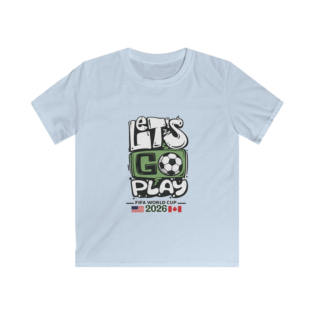 Kids Tee - "Let's Go Play" Soccer 2026 Shirt