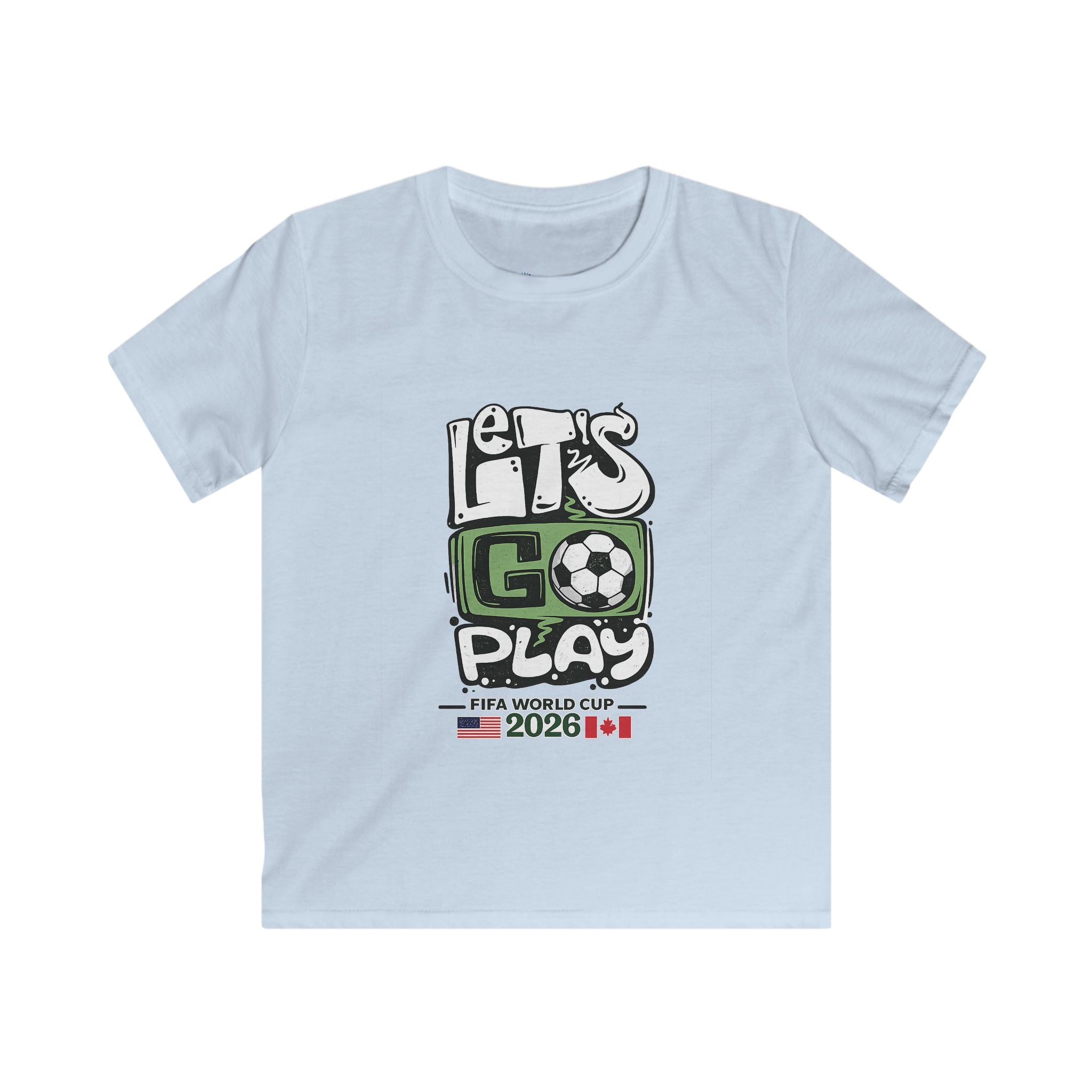 Kids Tee - "Let's Go Play" Soccer 2026 Shirt