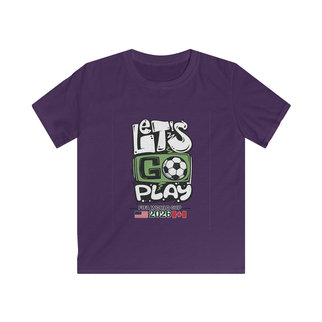Kids Tee - "Let's Go Play" Soccer 2026 Shirt