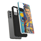 Portugal  legend Pop Art Tough Phone Case — Colorful Soccer Legend Protective Cover