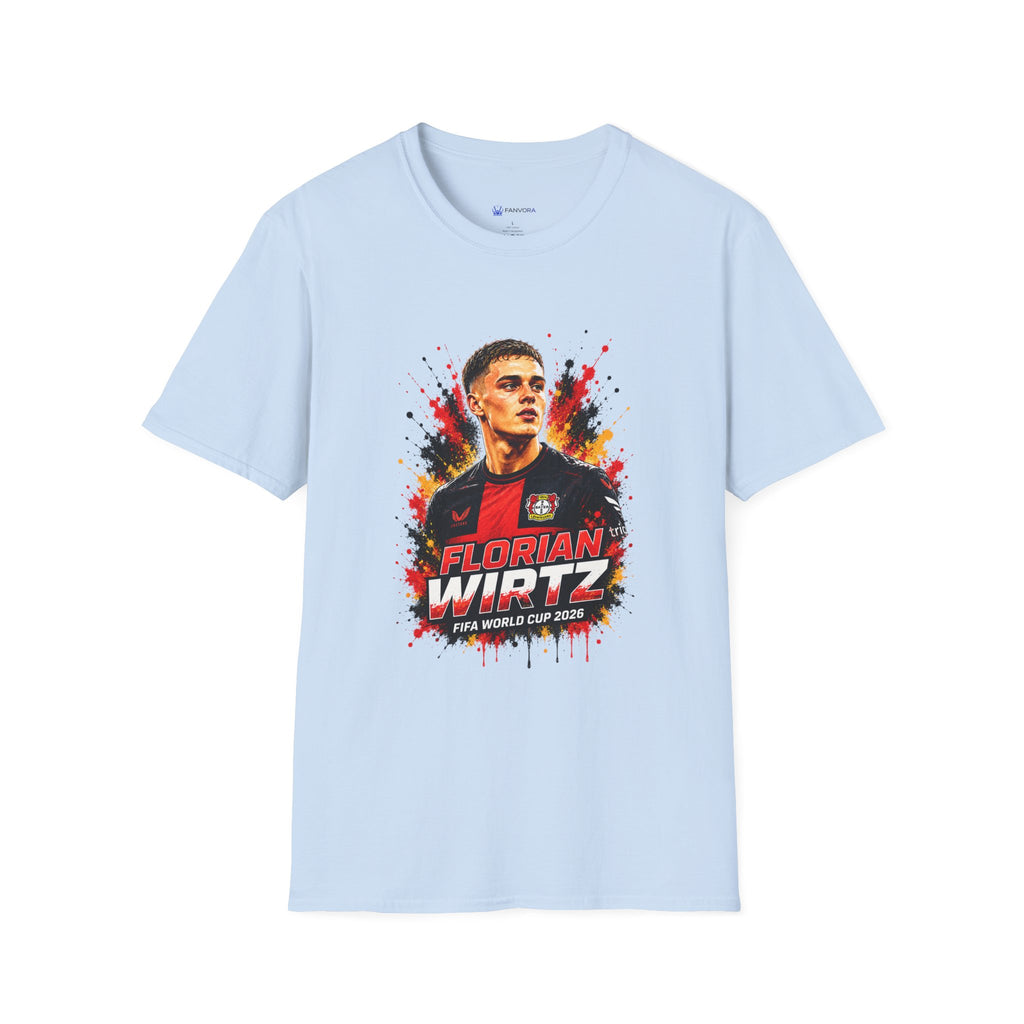 Germany Legend Soccer T-Shirt — Portrait Graphic Football Fan Tee