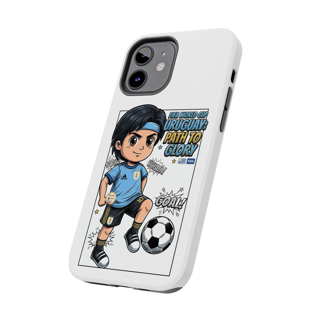 Uruguay Soccer Phone Case — Path to Glory "Goal!" Design