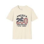 America 250th Anniversary T-Shirt – 1776–2026 Patriotic USA Flag Tee