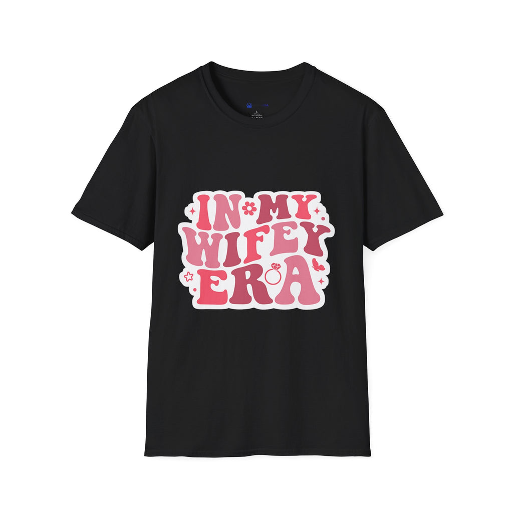Wifey Era T-Shirt — 'In My Wifey Era' Retro Floral Graphic Tee