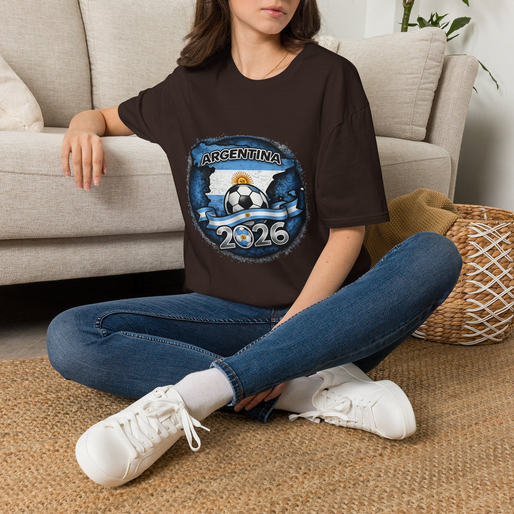 Argentina Soccer T‑Shirt 2026 — Fan Jersey