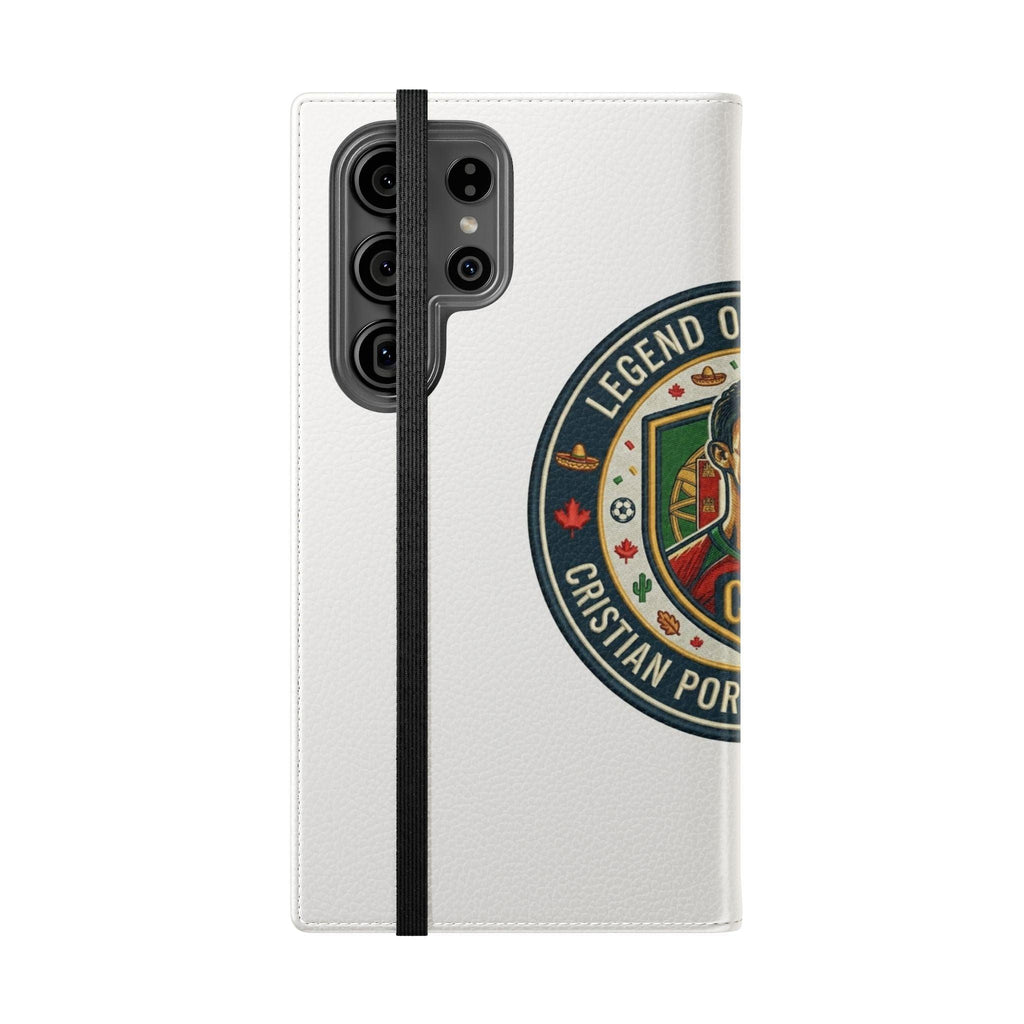 iPhone & Samsung Flip Phone Cases - Argentina GOAT # 10 'Legend of the Game'