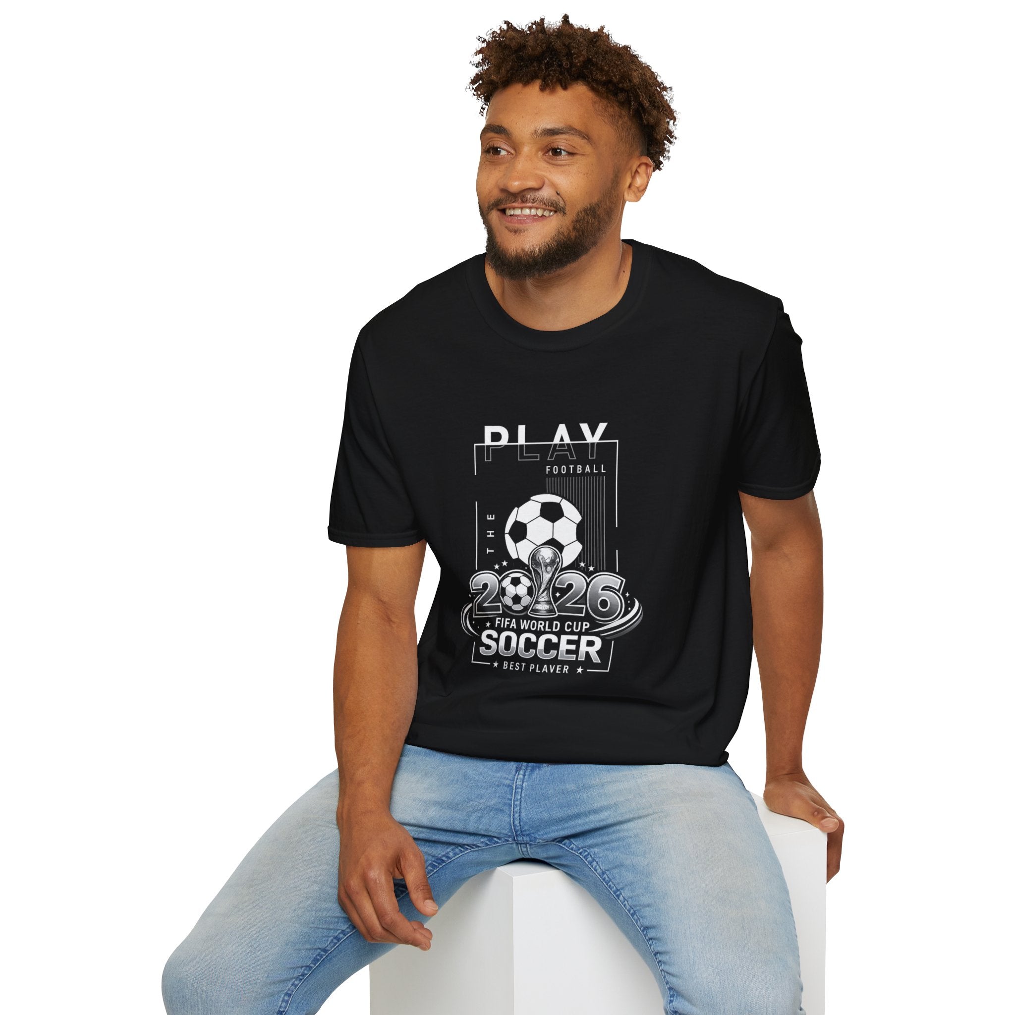 Soccer Play Football T-Shirt — simple elegant 2026 Design