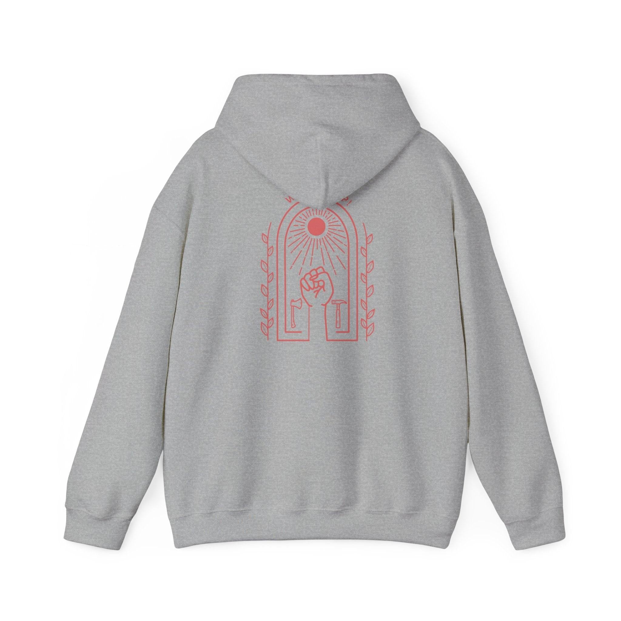 Go Girl Go Hoodie — Feminist Empowerment Graphic Hoodie.