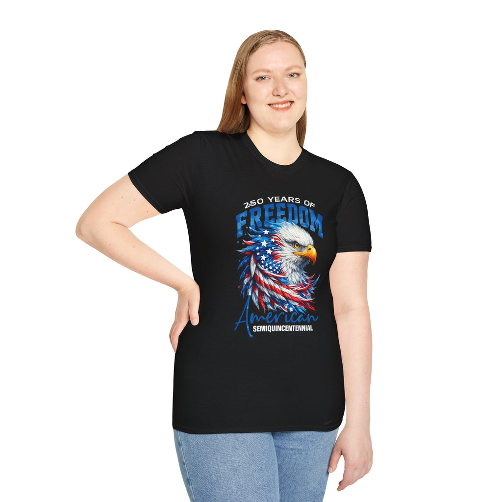 Freedom Eagle T‑Shirt — 250 Years of American Pride