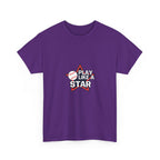 Play Like a Star Baseball Tee — Kids & Youth Sports Shirt