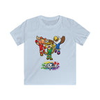Kids Tee — Colorful 2016 Mascot Trio Soccer Shirt for Children
