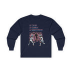 Long Sleeve Football Shirt – World Cup 2026 Fan Tee "Calm Dangerous Genius".