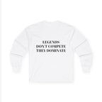 Long Sleeve Football Shirt – World Cup 2026 Fan Tee "Calm Dangerous Genius".