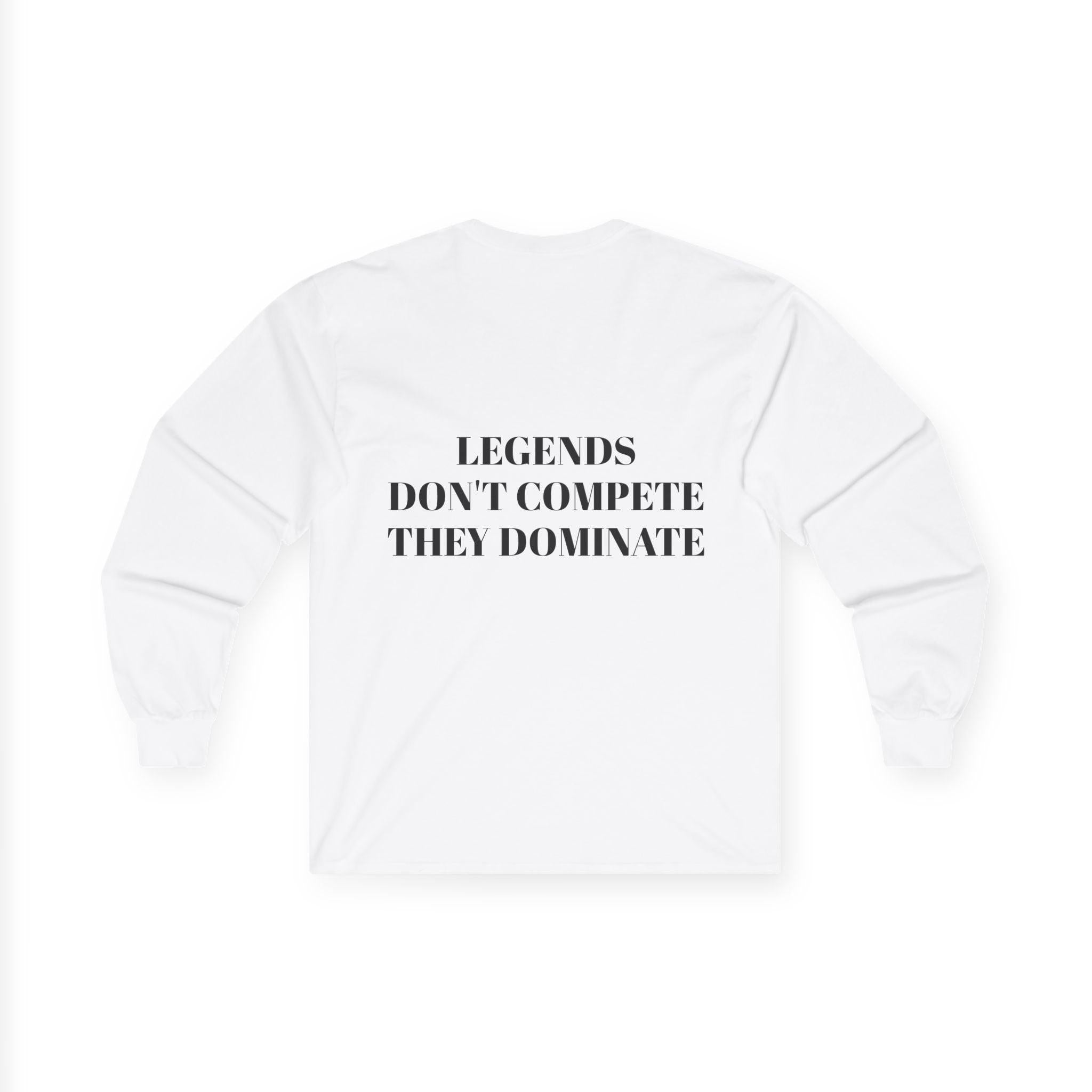 Long Sleeve Football Shirt – World Cup 2026 Fan Tee "Calm Dangerous Genius".