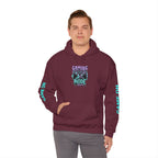 Gaming Mode Hoodie — "Gaming Mode" Graphic Pullover with Sleeve "Game On" Text