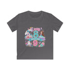 Girls' Princess 8th Birthday T-Shirt — "This Is How I Turn 8" Floral Castle Tee