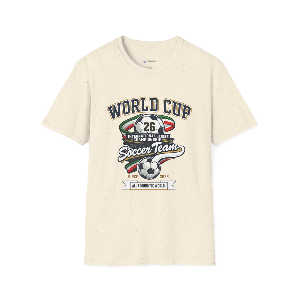 Soccer Team T‑Shirt – Vintage International Series Championship Design