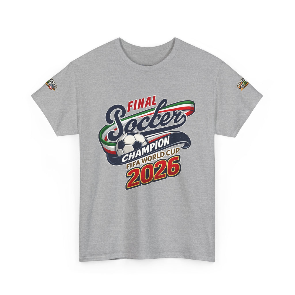 2026 Soccer  Champion Tee - Final Soccer Graphic Shirt