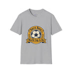 World Cup 2026 Fan Inspired T-Shirt — "Sorry Boss, World Cup Is On" Soccer Tee.