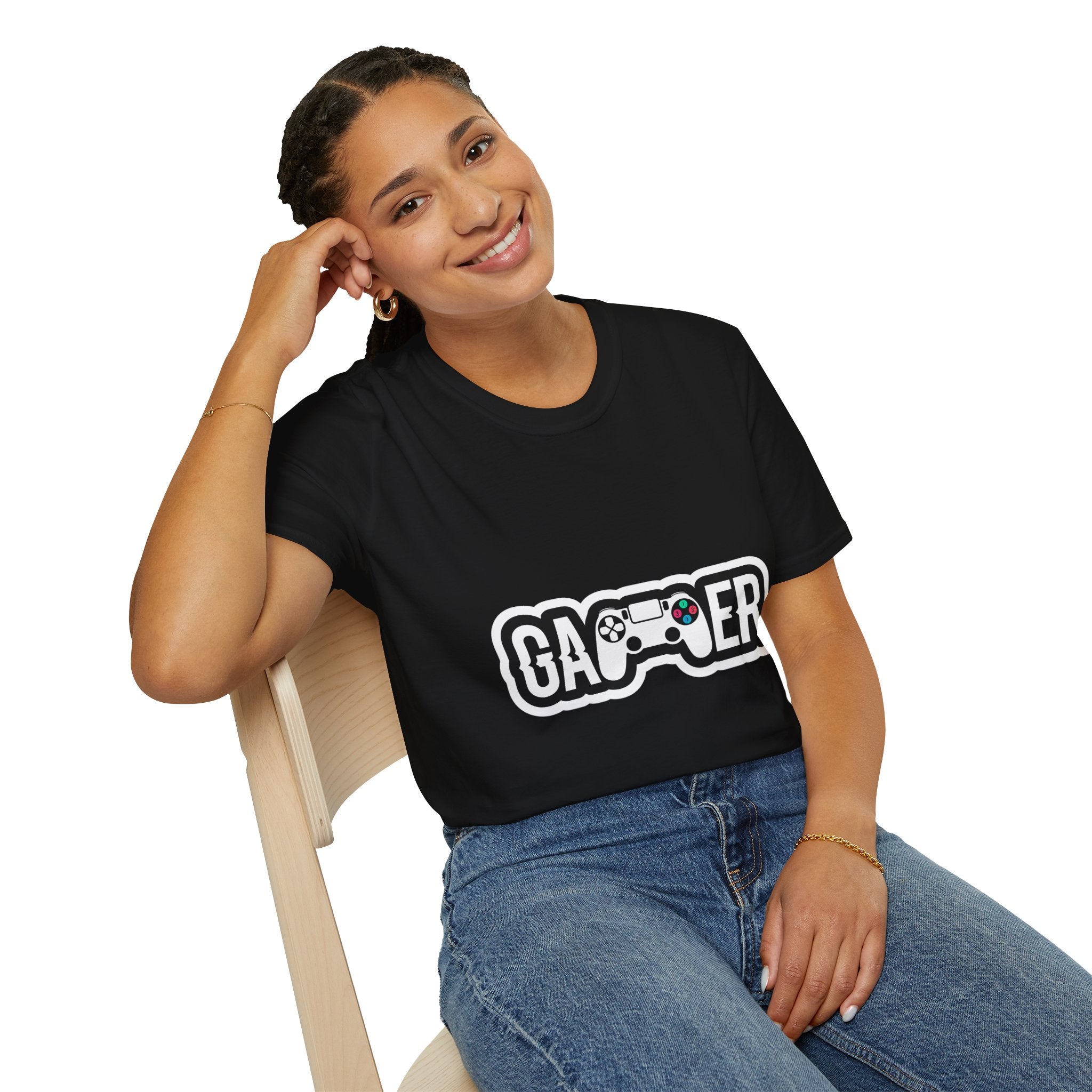 Gamer Controller Graphic T-Shirt — Retro Video Game Tee