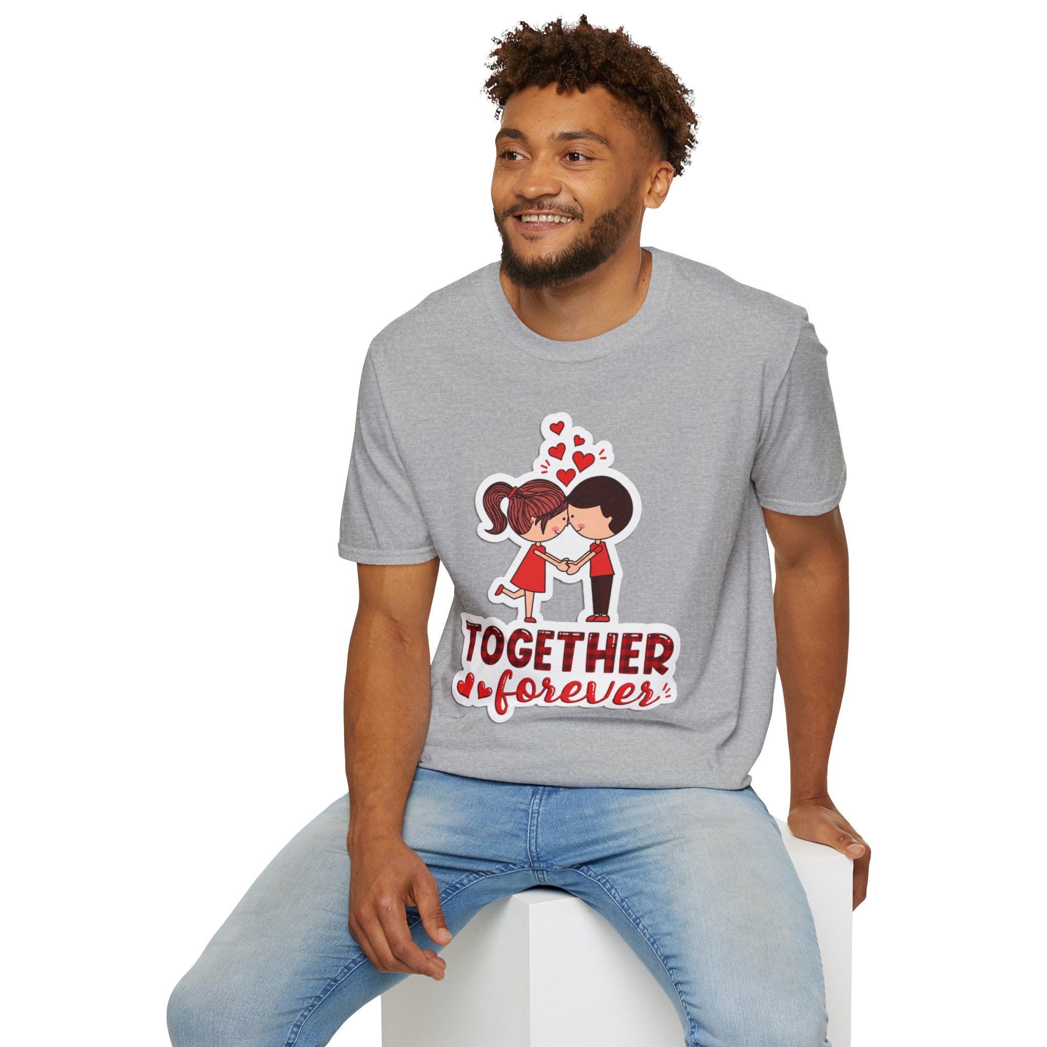 Together Forever Couple T-Shirt — Cute Kids-Style Valentine Tee