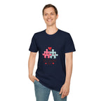 Puzzle Piece Couple T-Shirt — "You Complete Me" Cute Romantic Tee