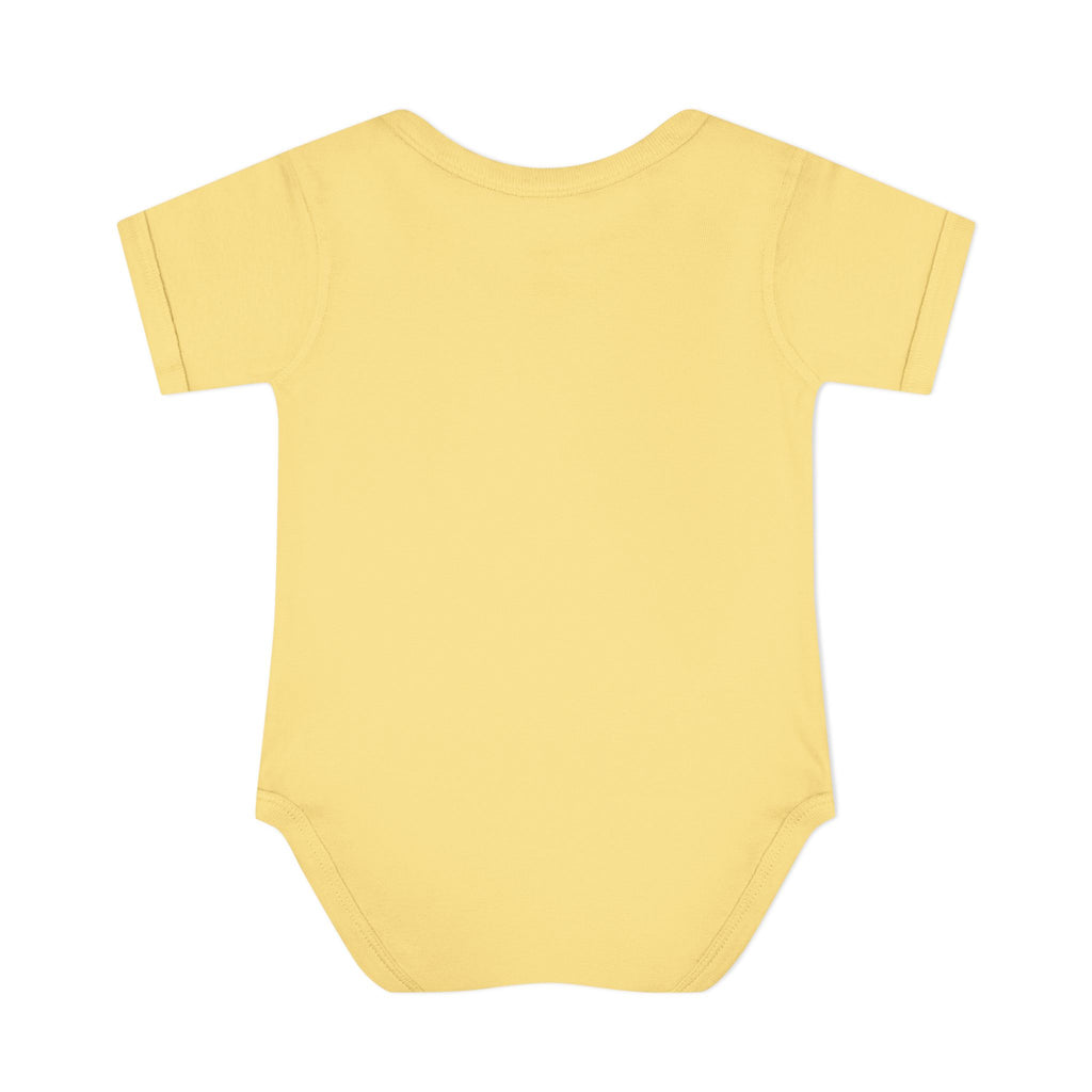 Baby Bodysuit - Blue Teddy Bear with Balloons "Happy Birthday" Infant Onesie