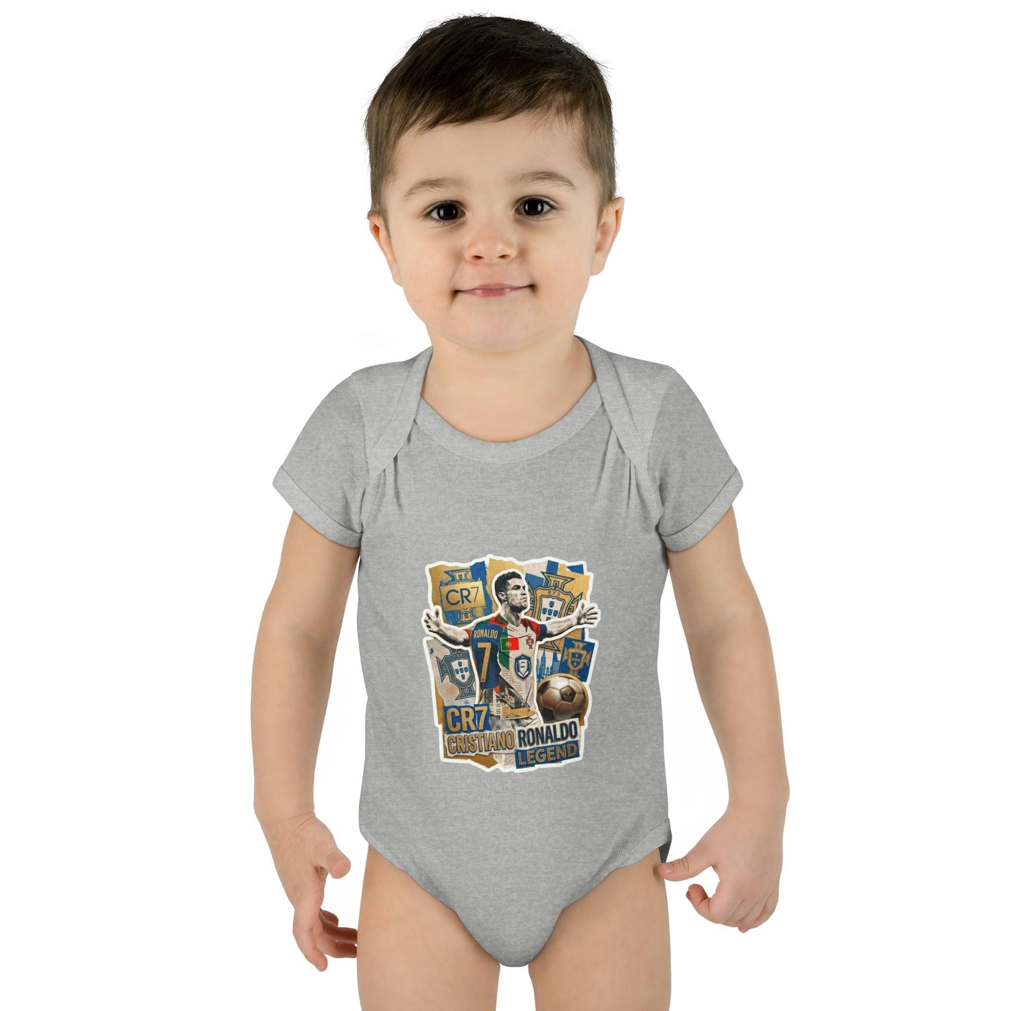 CR7 Fan Inspired Baby Bodysuit — World Cup 2026 Infant One-Piece.