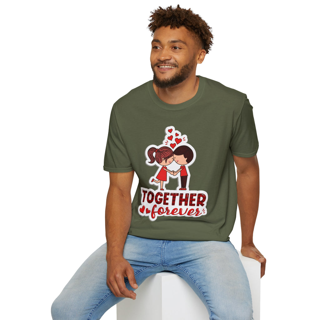 Together Forever Couple T-Shirt — Cute Kids-Style Valentine Tee