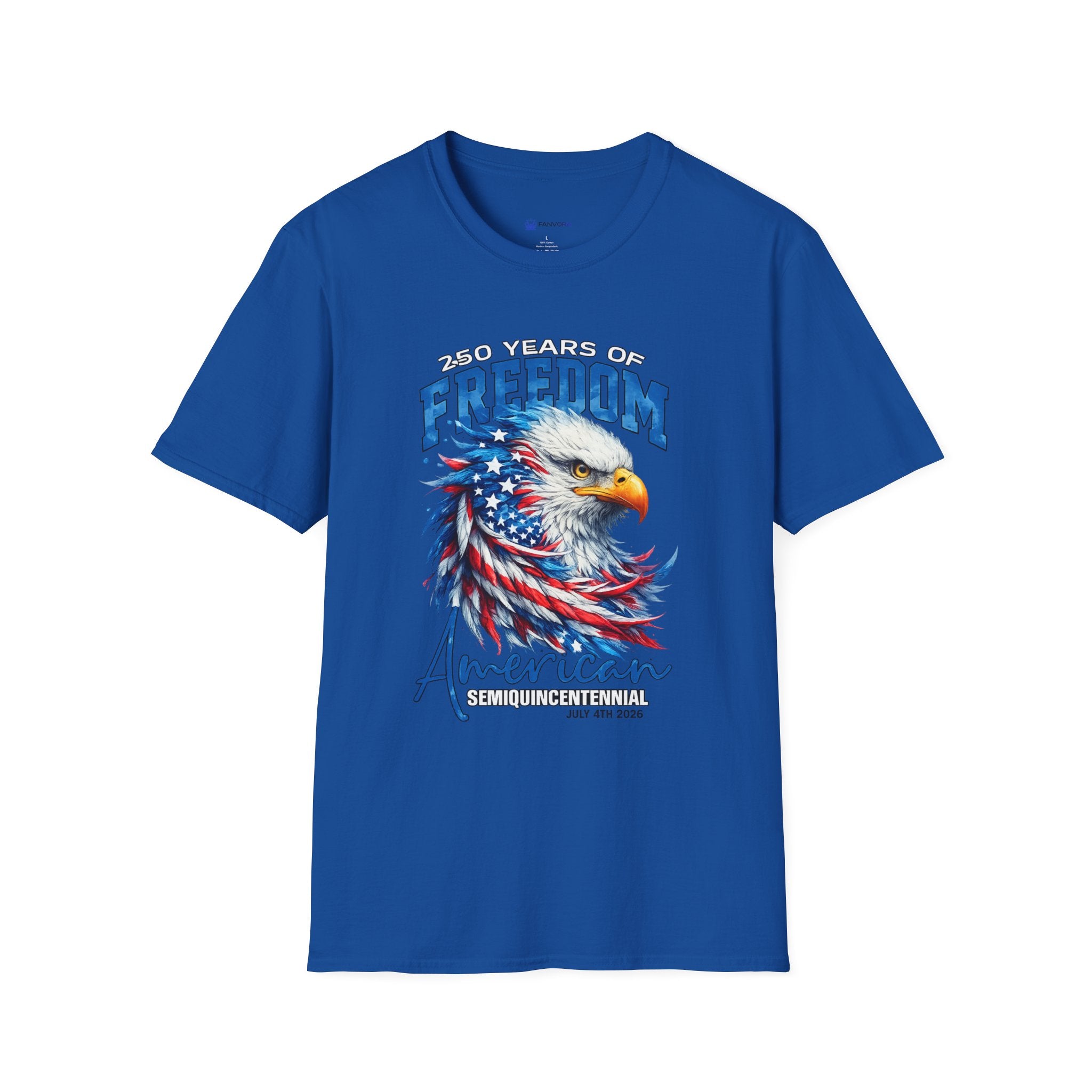 Freedom Eagle T‑Shirt — 250 Years of American Pride