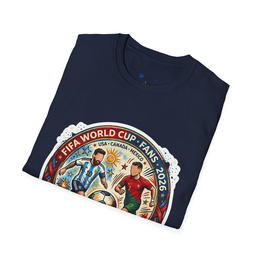 Unisex - Legends Unite Fans’ Choice World Cup T-Shirt — “Survival Pack: Chips & Hope”.